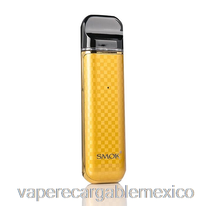 Vape Recargable Smok Novo 2 25w Pod System Fibra De Carbono Dorado